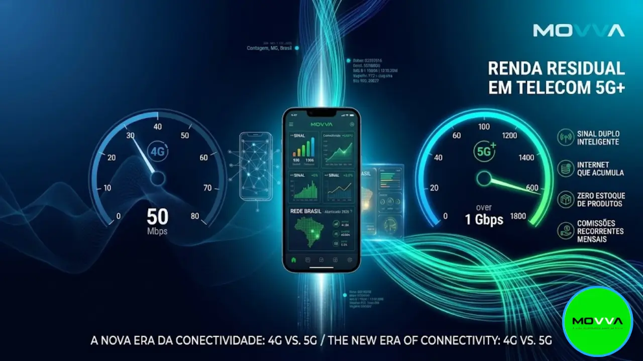qual a diferença entre 4G e 5G